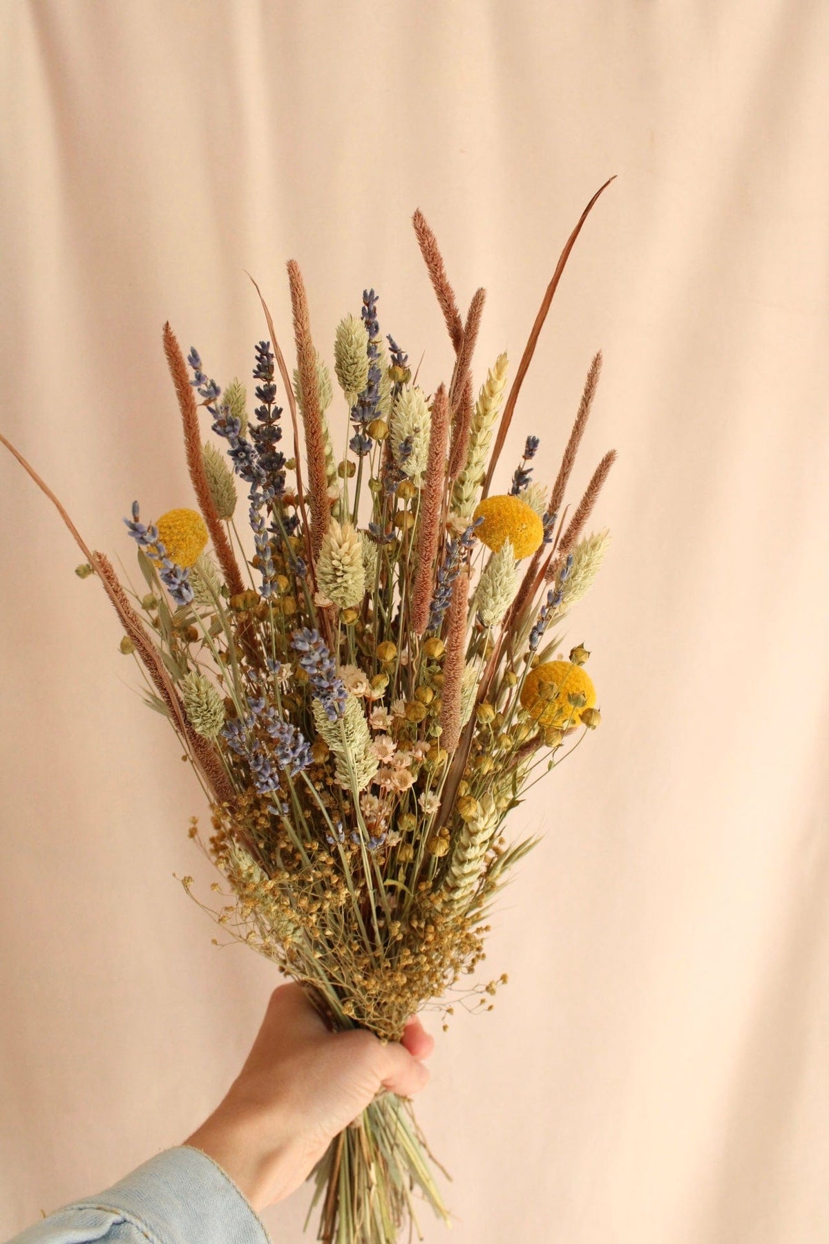 Vasenglück Trockenblumen Trockenblumenstrauss „No. 1“ mit Lavendel & Glixia