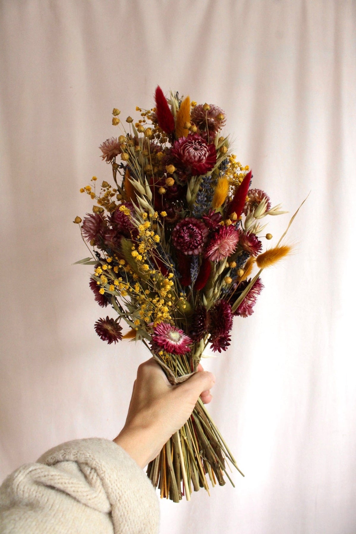 Vasenglück Trockenblumen Trockenblumenstrauss „No. 23“ mit bunten Wiesenblumen