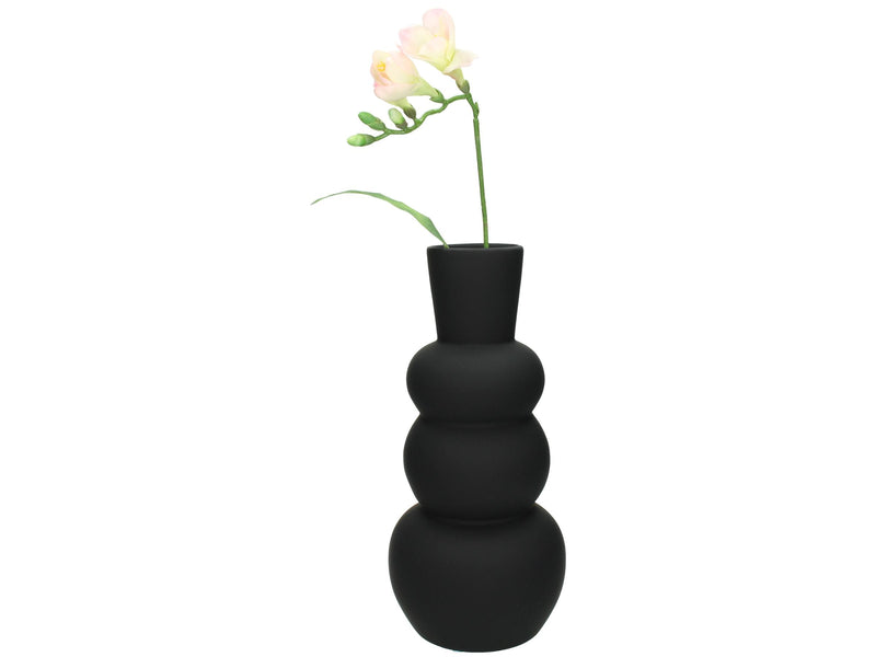 Vase | Curvy Elegance XL | Schwarz Vasenglück