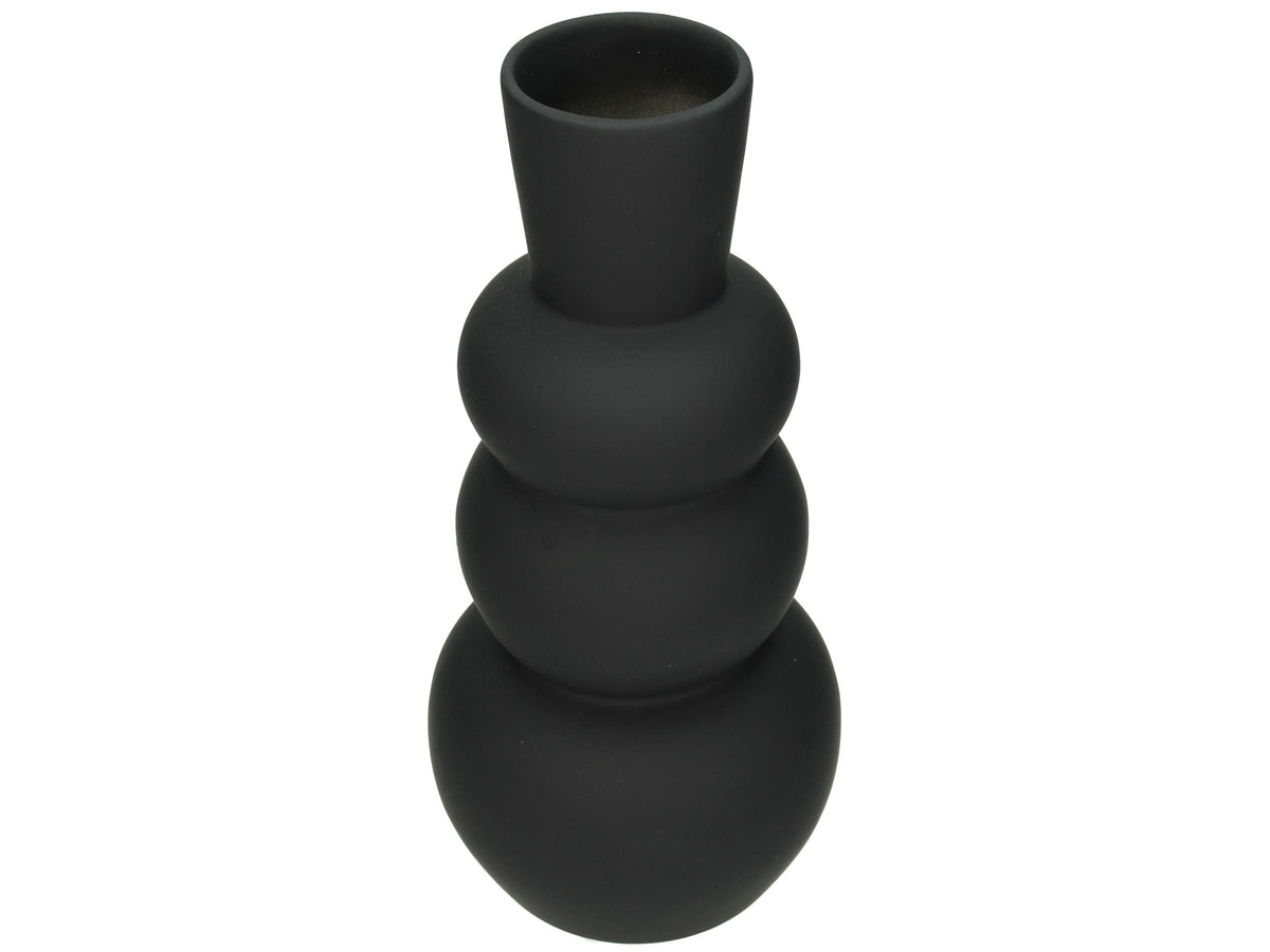 Vase | Curvy Elegance XL | Schwarz Vasenglück